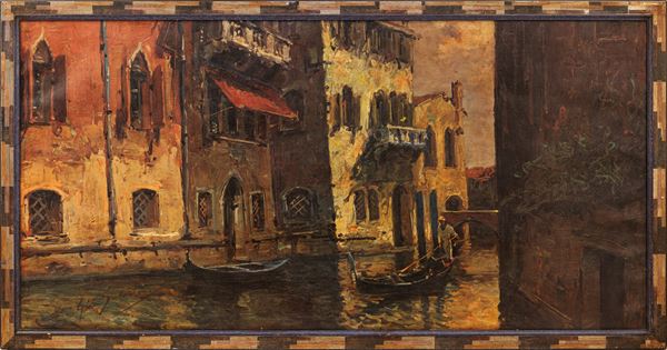 GINO  SALVIATI - Glimpse of Venice
