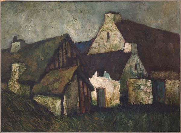 ENRICO  SCHIAVINATO - Breton houses
