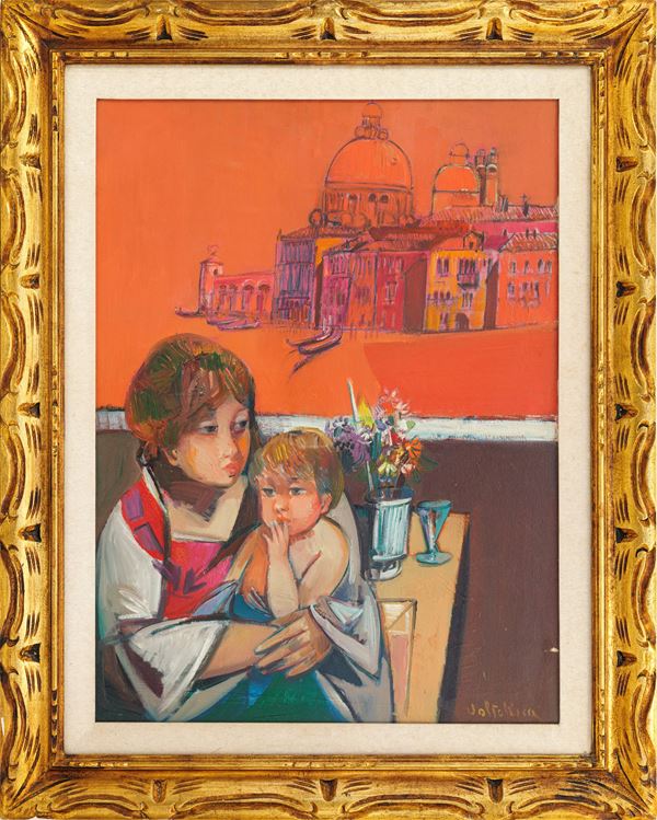 LUIGI VOLTOLINA - Woman with child