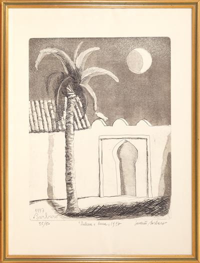 Palma e Luna, acquaforte (es. 35/50) 1997