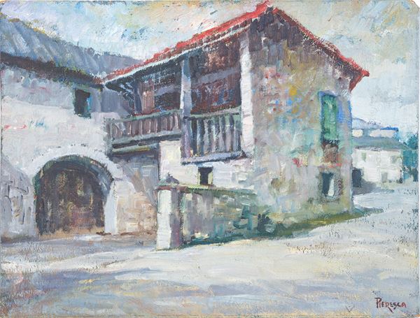 IGINO  PIERESCA - The farmer's house