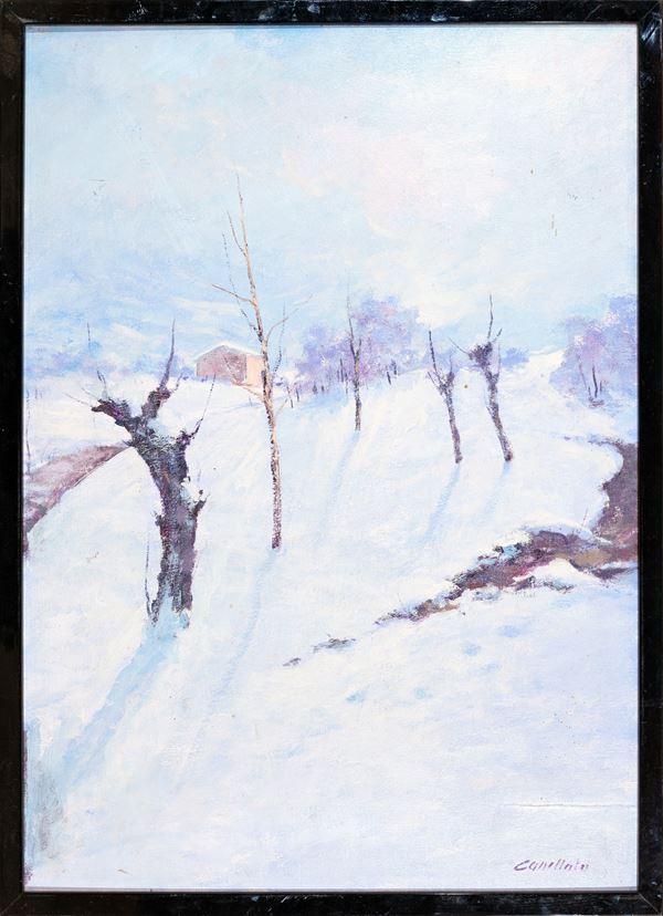 GILBERTO CASELLATO - Snowy landscape