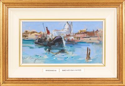 Bacino di San Marco, olio su tavola (1994)