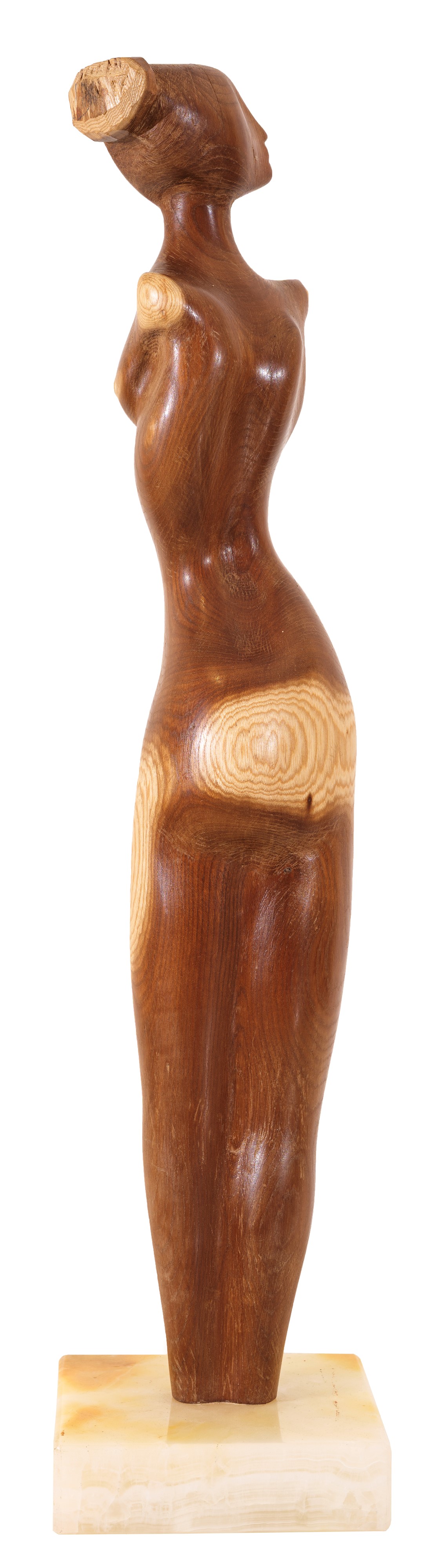 Mauro Corona - Figura, scultura in legno (1997)