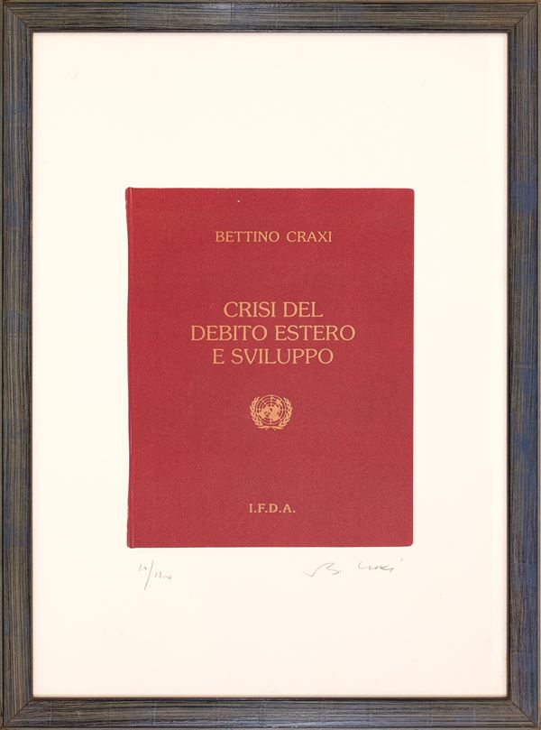 BETTINO CRAXI - Debt crisis