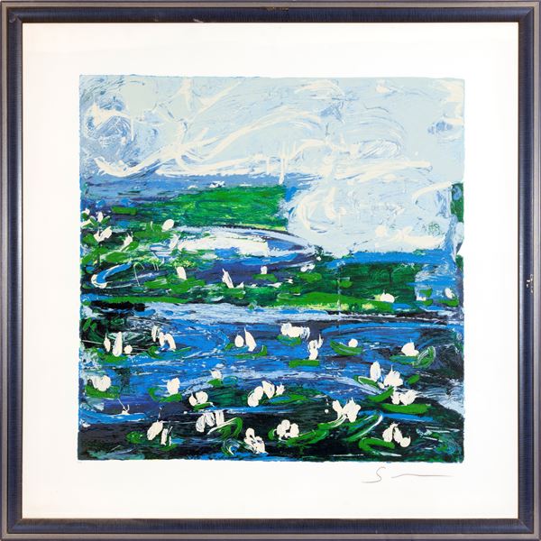 MARIO SCHIFANO - Water