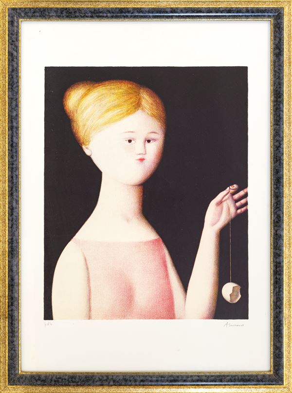 ANTONIO BUENO - Girl with egg