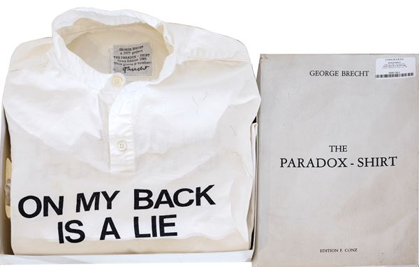 GEORGE BRECHT - On my back is a lie