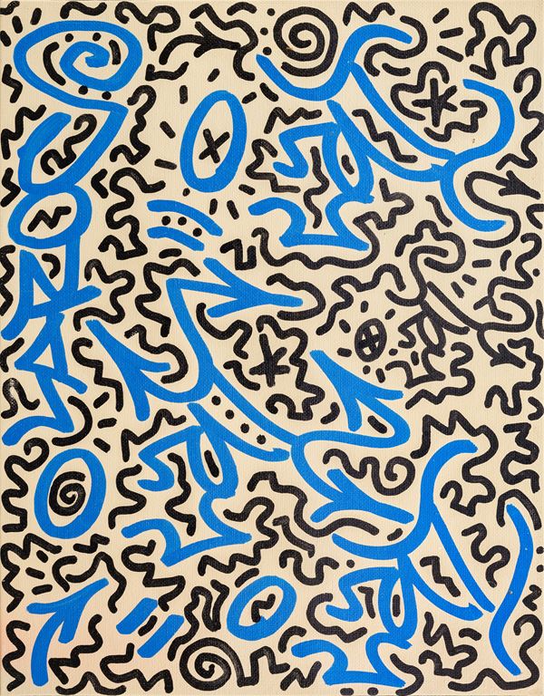 (ORTIZ)  LITTLE ANGEL - Black-n-Blue