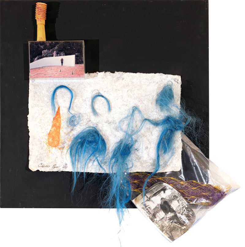 Coco Gordon - Composizione, tecnica mista e assemblaggi su tela (2008)