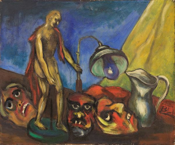 BEPI LONGO - Still life with mannequin