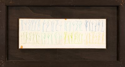 Composizione (pastelli su cartoncino), 1993