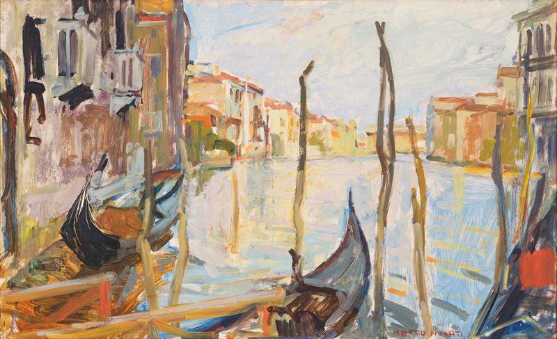 Marco Novati - Canal grande al mattino