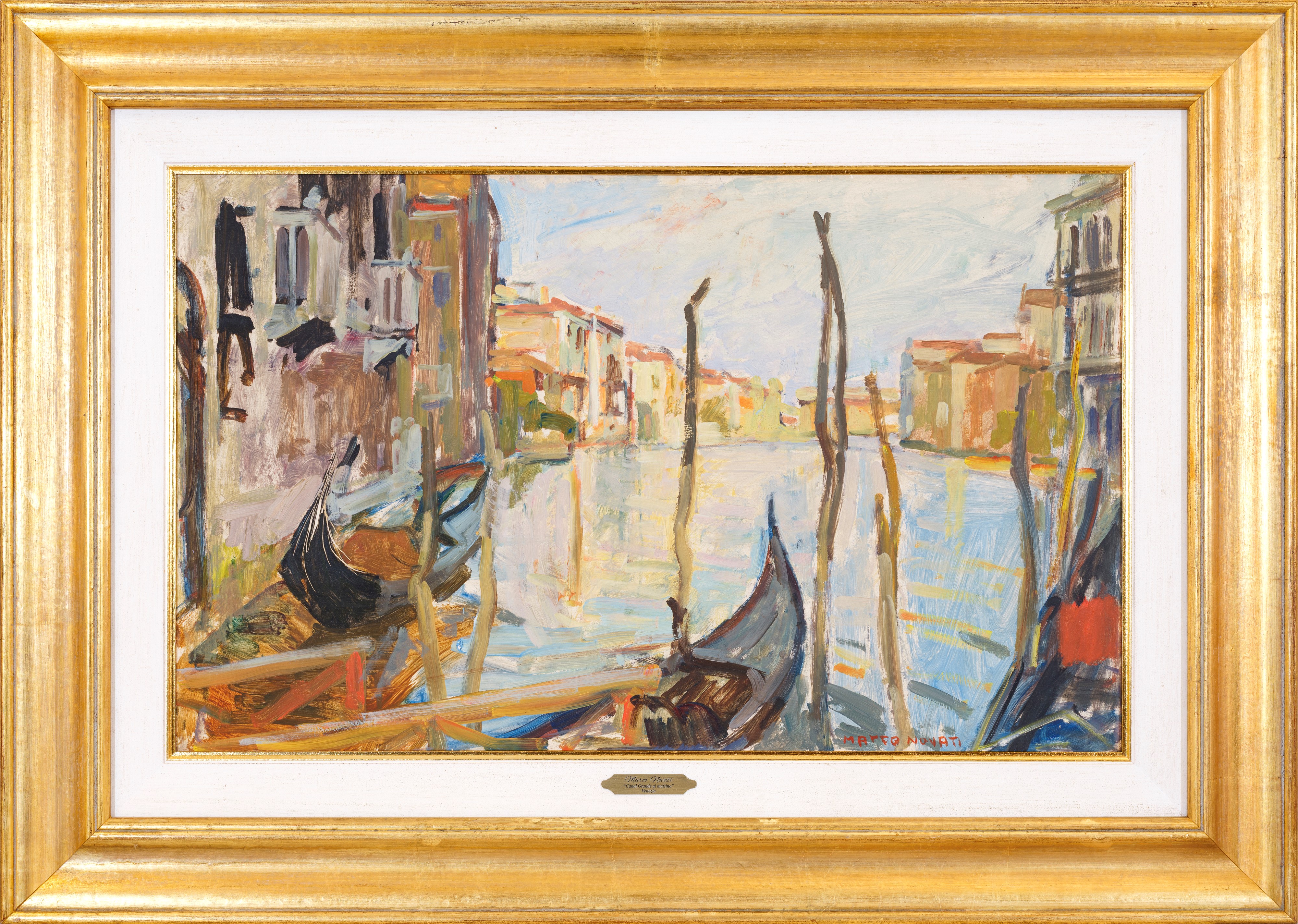 Marco Novati - Canal grande al mattino