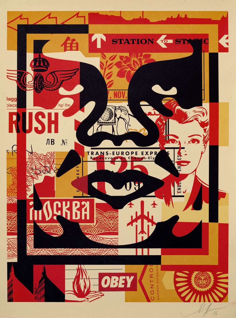 Frank Shepard Fairey - Obey (stampa offset)