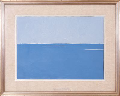 Paesaggio lagunare, olio su tela