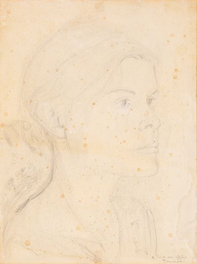 Ritratto della pittrice Tove Stromme