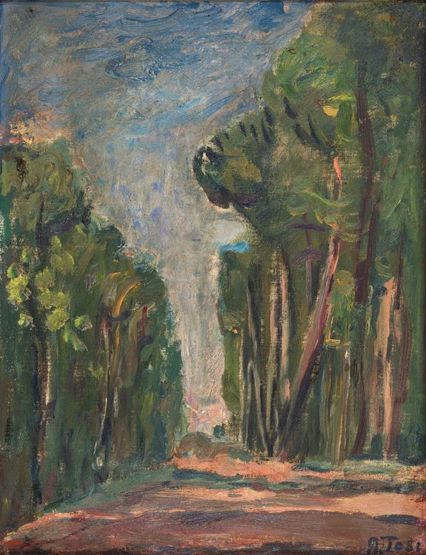 ARTURO TOSI - Viale alberato