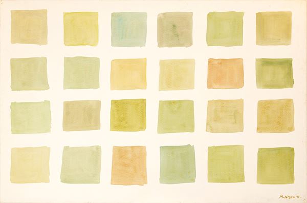 MARIO NIGRO - Senza titolo, dalla serie Meditazioni