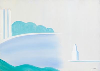 Bacino di San Marco, olio su tela (1966)