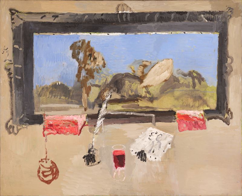 Alberto Gianquinto - Natura morta, olio su tela
