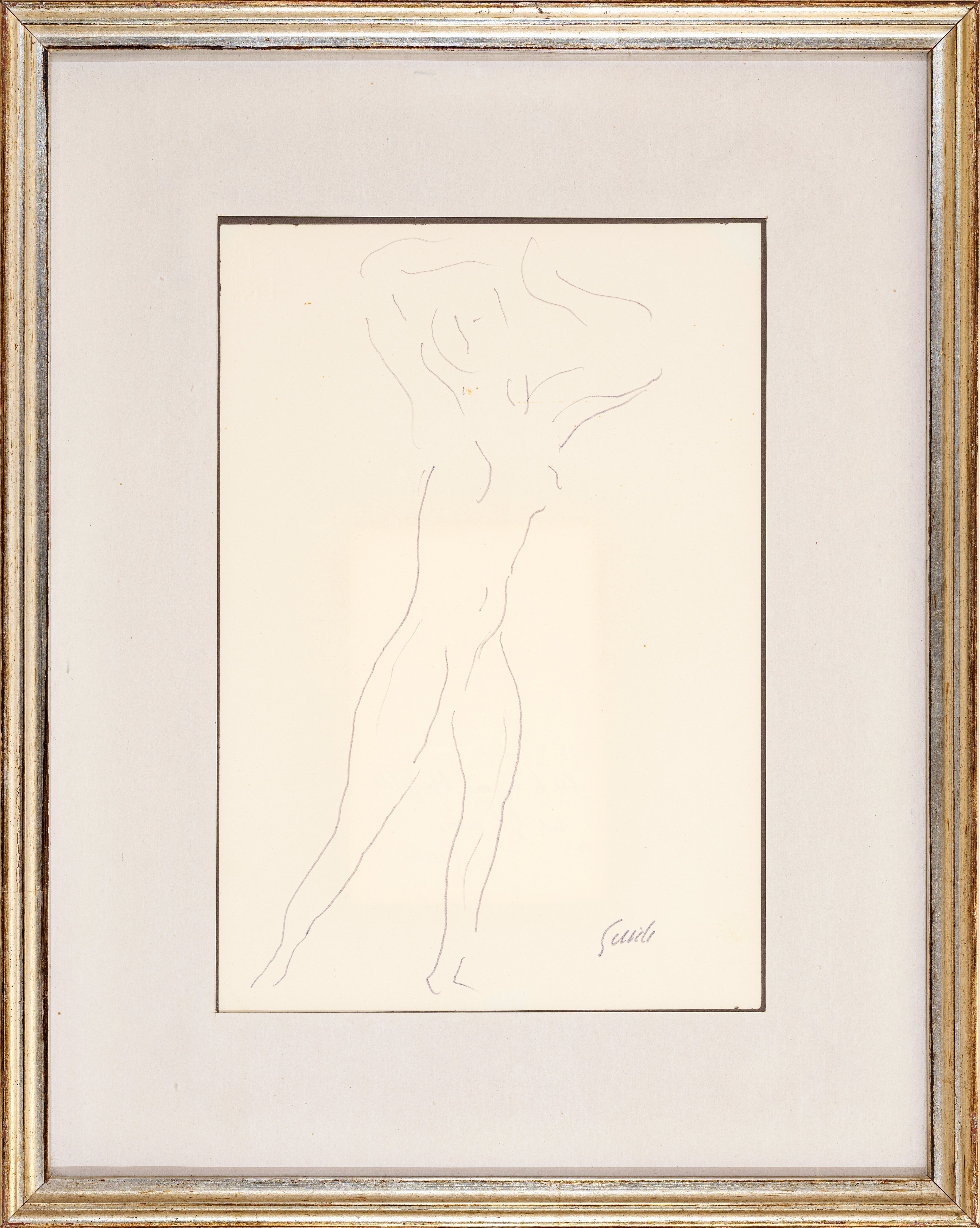 Virgilio Guidi - Figura nello spazio – Incontro