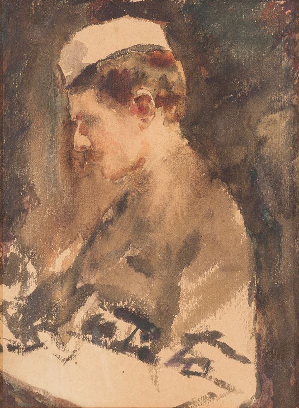 ETTORE TITO - Portrait of Pietro Fragiacomo