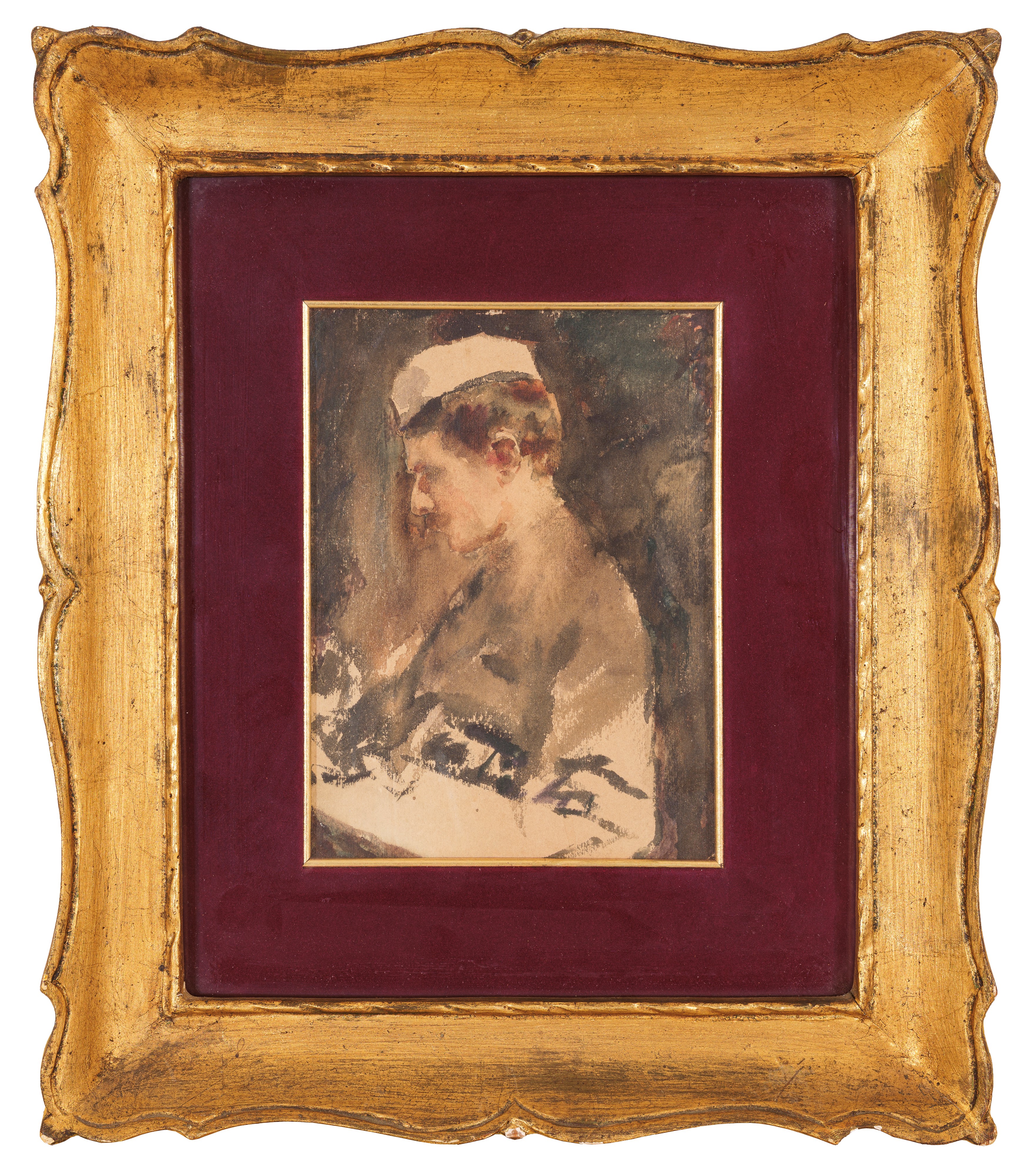 Ettore Tito - Ritratto di Pietro Fragiacomo