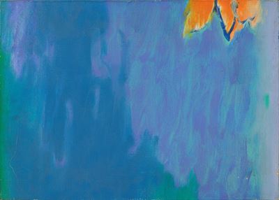 Blu di Sèvres, olio su tela (1990)