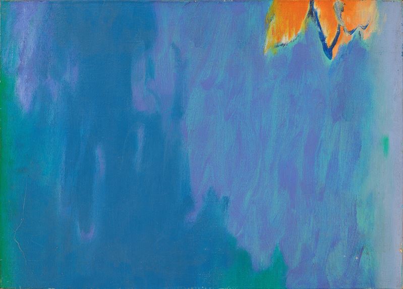Gottardo Ortelli - Blu di Sèvres, olio su tela
