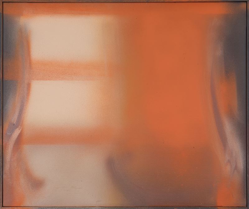 Claudio Olivieri - Senza titolo, olio su tela (2007)