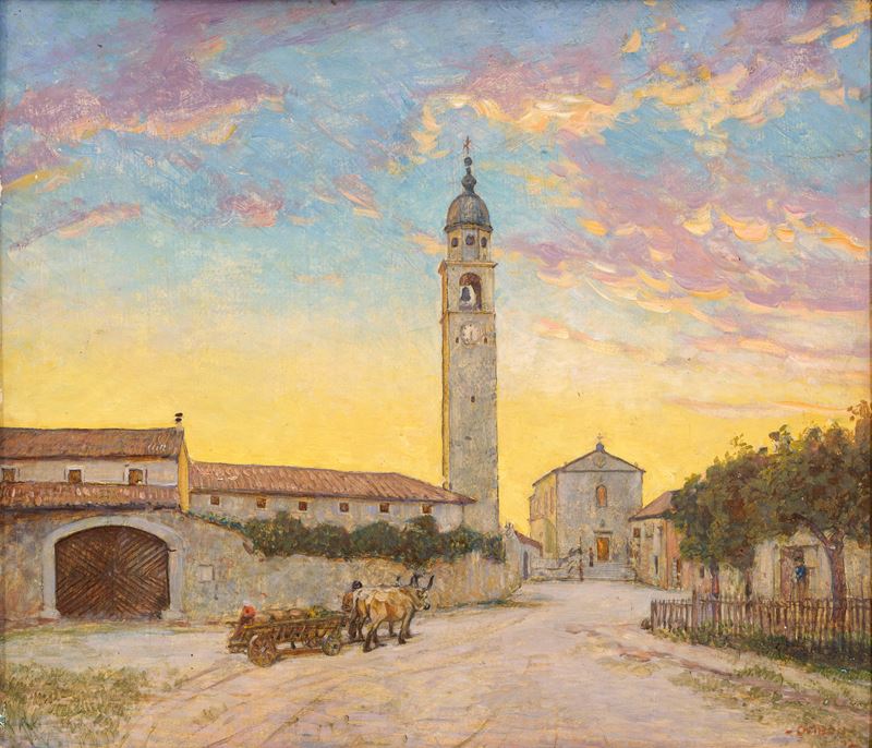 Glauco Cambon - Paesaggio rurale