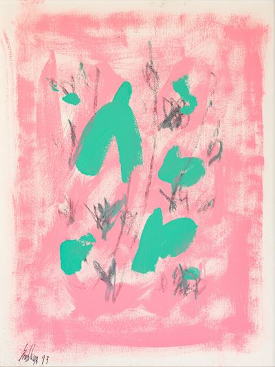 Senza titolo (tecnica mista su carta), 1993