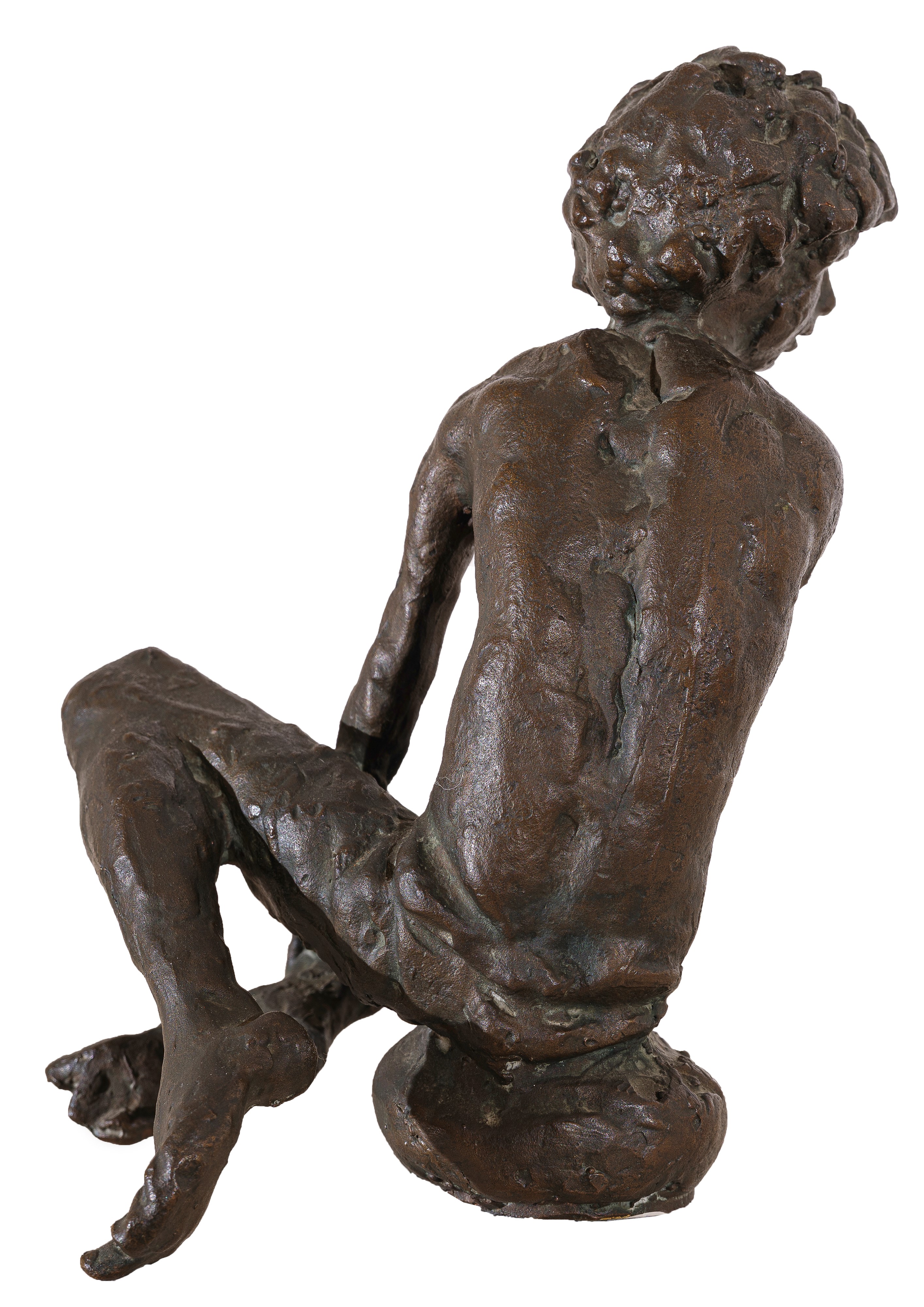Augusto Murer - Figura giovanile, bronzo a cera persa (1977)