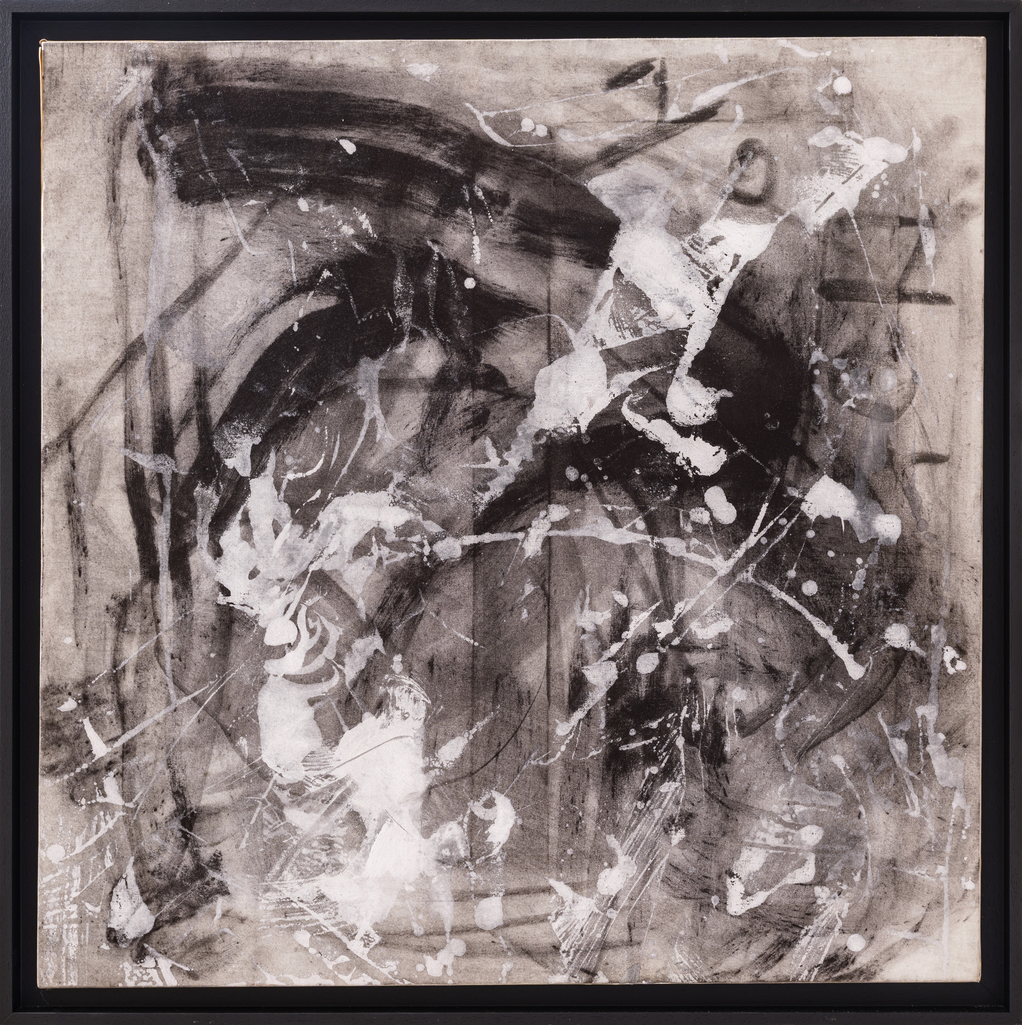 Emilio Vedova - Del no (acrilici e carboncino su tela), 1990