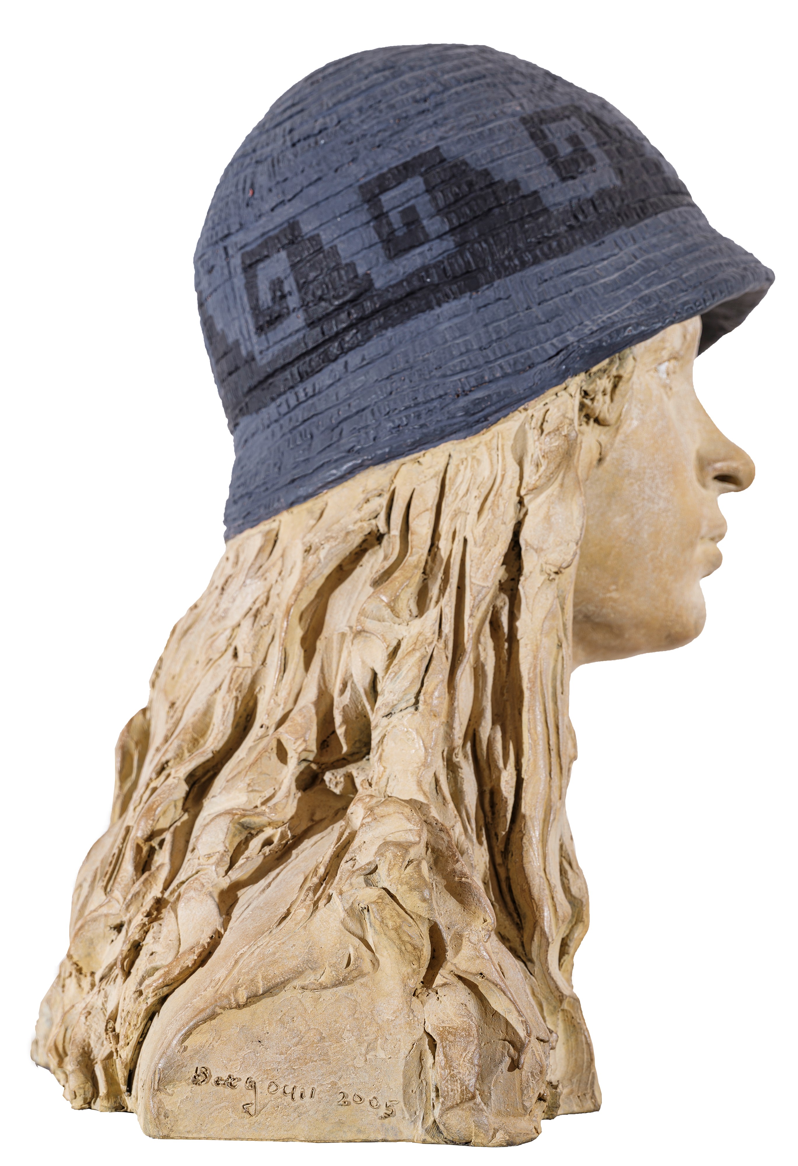 Giuseppe Bergomi - Testa di Ilaria con cappello