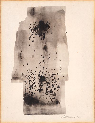 Studio in gouache su carta intelata (1985)