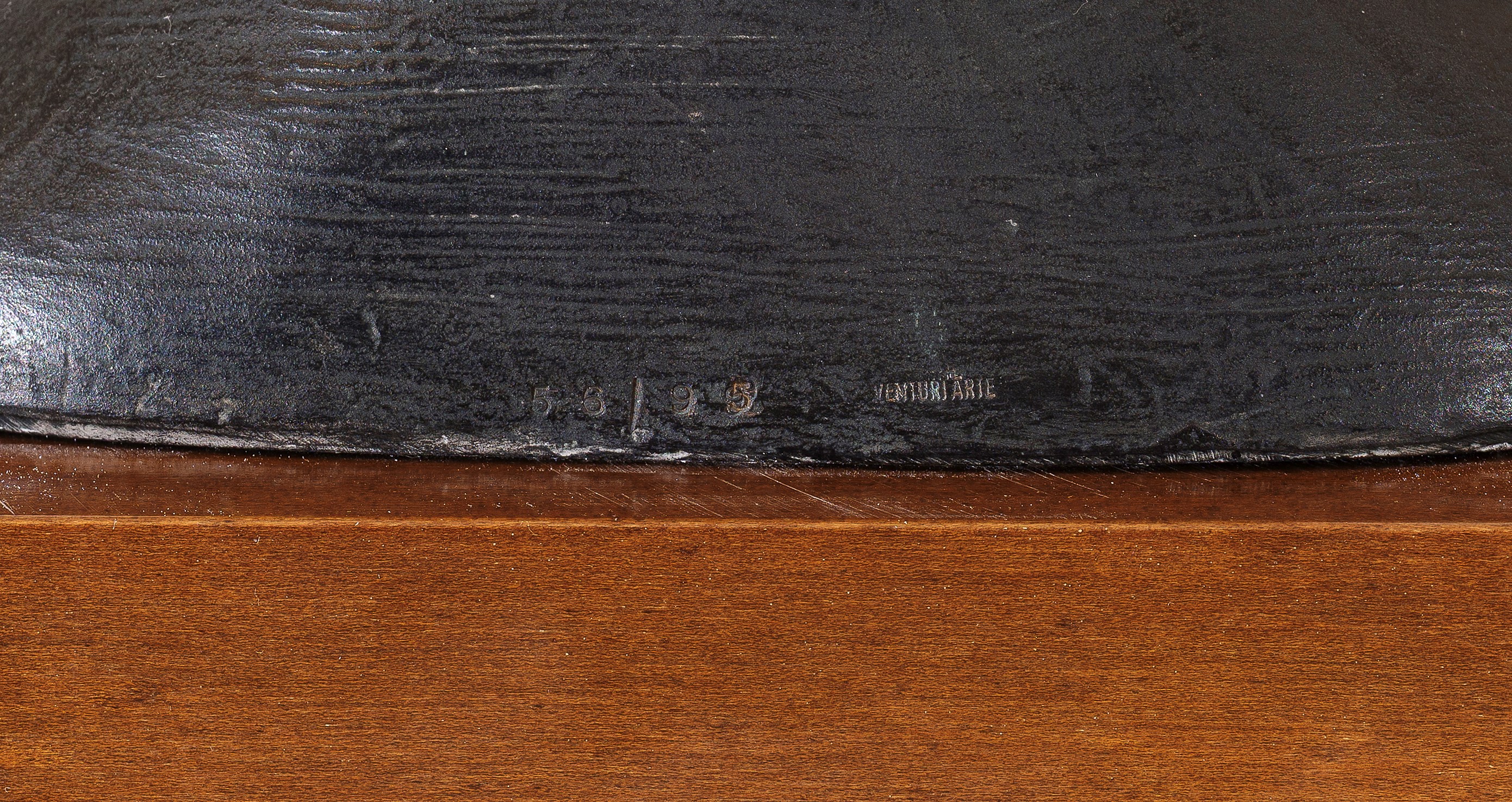 Virgilio Guidi - Testina in bronzo a cera persa (ed. 56/95), 1982