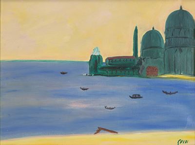 La Salute, olio su tela