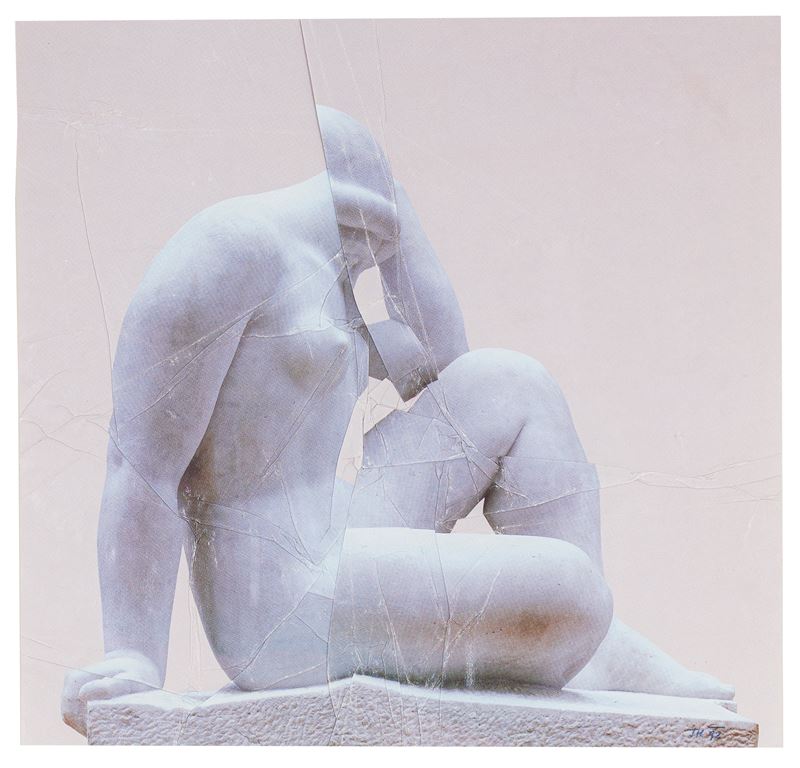 Jiri Kolar - Senza titolo (froissage), 1992