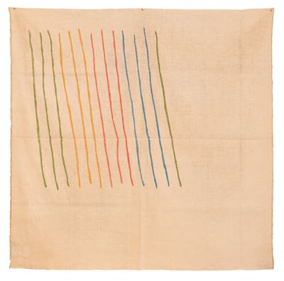 Senza titolo (acrilici e tecnica mista su tela), 1977