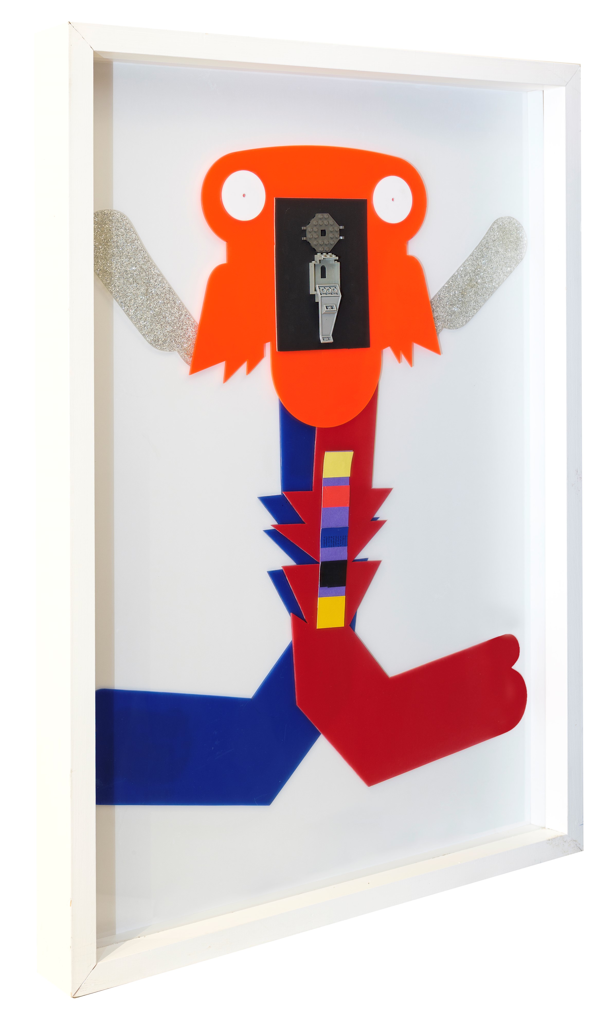 Renato Volpini - Composizione materica su tavola (tecnica mista, collage e assemblaggio), 1968
