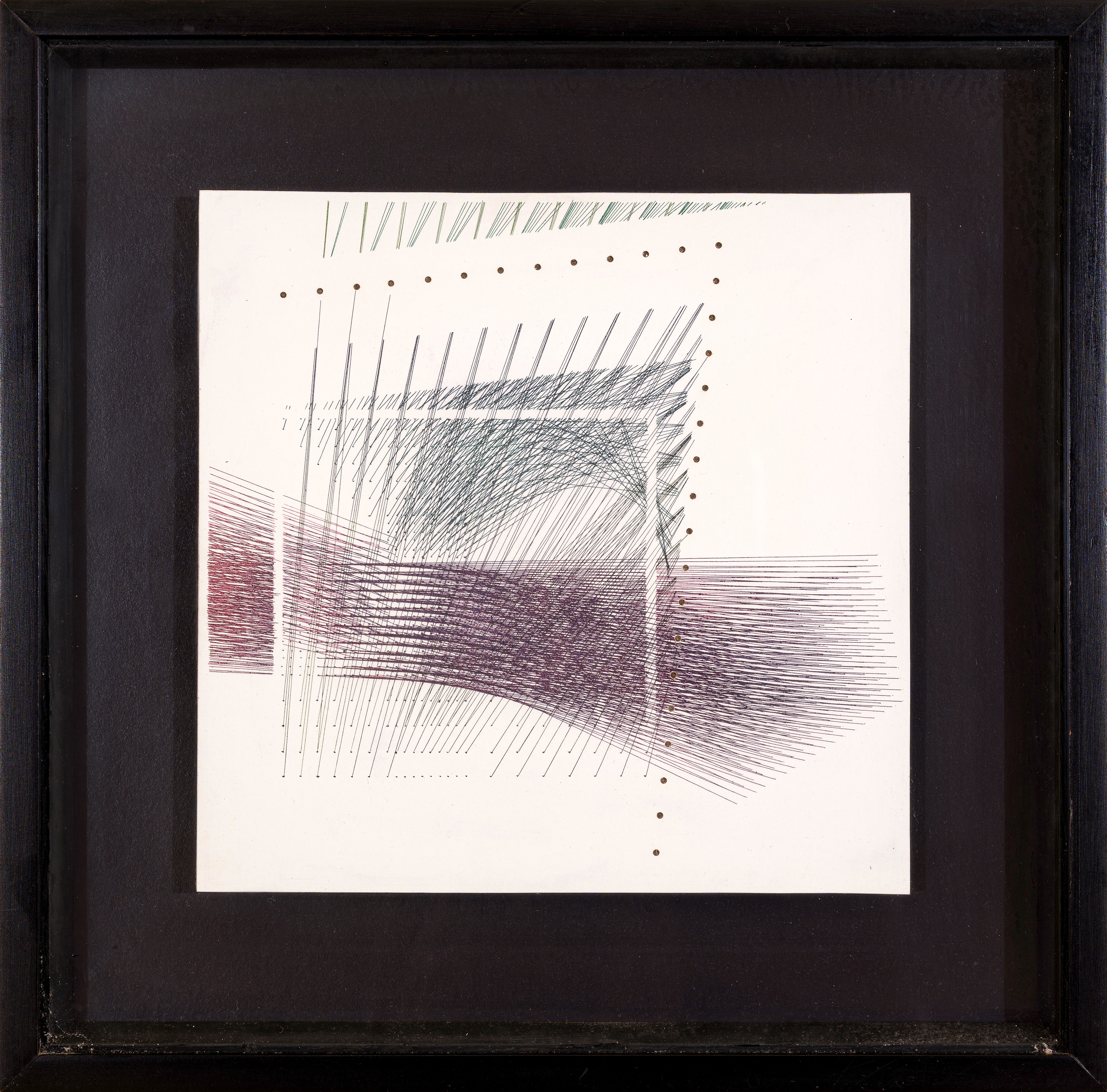 Gaetano Pinna - Disegno a inchiostro su carta (senza titolo), 1982
