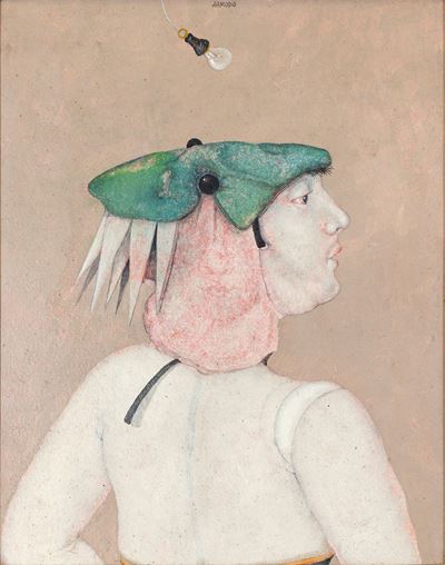La luce, tempera su tavola